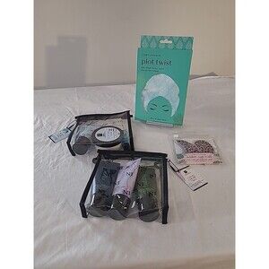 NI Gift Set Hand Lotions & Moisturizer Sets, Plot Twist Towel & Waje Up Eye Pads